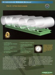 Hydraulic Chlor-Scale for 3-6 Ton Containers