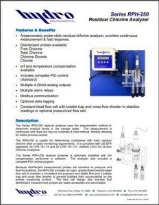 Hydro-Series-RPH-250-Residual-Chlorine-Analyzer