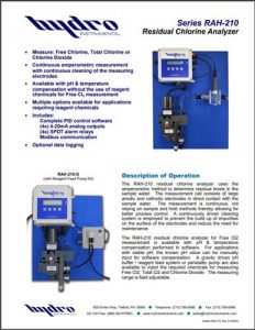 RAH-210-Residual-Chlorine-Analyzer